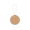 Ornament Craciun, Everestus, 2610E17471, Ø70 mm, Hartie, Natur