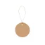 Ornament Craciun, Everestus, 2610E17471, Ø70 mm, Hartie, Natur