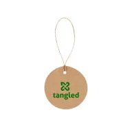   Ornament Craciun, Everestus, 2610E17471, Ø70 mm, Hartie, Natur