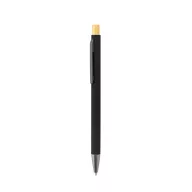   Set cadou 3 pise, Everestus, 2610E18716, A5, Dictando, Ø65x200 mm, Textil, Bambus, Hartie (carton), Negru
