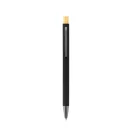 Set cadou 3 pise, Everestus, 2610E18716, A5, Dictando, Ø65x200 mm, Textil, Bambus, Hartie (carton), Negru