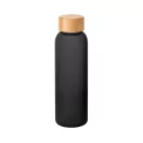 Set cadou 3 pise, Everestus, 2610E18716, A5, Dictando, Ø65x200 mm, Textil, Bambus, Hartie (carton), Negru