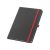 Notepad, Imitation leather, Red