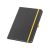 Notepad, Imitation leather, Yellow