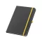 Notepad, Imitation leather, Yellow