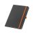 Notepad, Imitation leather, Orange