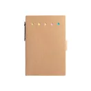 Sticky notes set, Cardboard, Natural