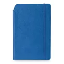 Agenda A5 cu 192 pagini dictando si suport de pix, Everestus, 20FEB1272, Piele ecologica, Albastru