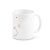 Cana cu motive de Craciun, 340 ml, ø81x97 mm, Everestus, 20SEP0670, Ceramica, Rosu
