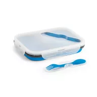   Caserola etansa retractabila, 21MAR1233, 480-760 ml, Everestus, 212x153x73 mm, Silicon, Polipropilena, Albastru