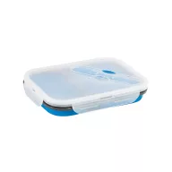   Caserola etansa retractabila, 21MAR1233, 480-760 ml, Everestus, 212x153x73 mm, Silicon, Polipropilena, Albastru