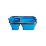   Caserola etansa retractabila, 21MAR1233, 480-760 ml, Everestus, 212x153x73 mm, Silicon, Polipropilena, Albastru