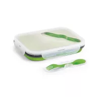   Caserola etansa retractabila, 21MAR1235, 480-760 ml, Everestus, 212x153x73 mm, Silicon, Polipropilena, Verde