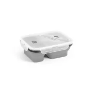  Caserola etansa retractabila, 21MAR1234, 480-760 ml, Everestus, 212x153x73 mm, Silicon, Polipropilena, Gri
