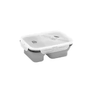   Caserola etansa retractabila, 21MAR1234, 480-760 ml, Everestus, 212x153x73 mm, Silicon, Polipropilena, Gri