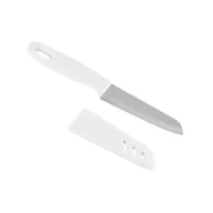 Knife, Stainless steel and PP, White
