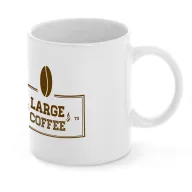 Mug, Ceramic, White