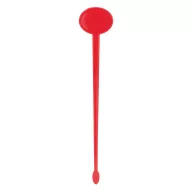 Cocktail stirrer, PS, Red