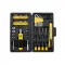 Set de unelte cu 45 piese, Everestus, NB, carbon otel si pe, negru