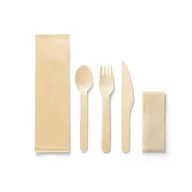   Set 4 tacamuri, Everestus, 21OCT1309, 4, 62 x 216 mm, Lemn, Natur