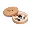Set 5 accesorii vin, in cutie, Everestus, WE, pluta, natur