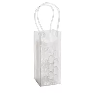 Cooler bag for 1 bottle, PVC, Transparent