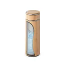 Termos, Everestus, 18SEP4297, 440 ml,  Ø70x215 mm, Bambus, Otel, Natur