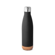   Termos, Everestus, 18SEP4296, 560 ml,  Ø66x258 mm, Otel, Negru