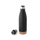 Termos, Everestus, 18SEP4296, 560 ml,  Ø66x258 mm, Otel, Negru