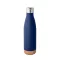 Sticla termos 560 ml, Everestus, 2601E13708, Ø71x258 mm, Pluta, Otel, Albastru marin