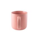 Cana 370 ml, 2401E15164, Everestus, 85x85 mm, Ceramica, Roz deschis