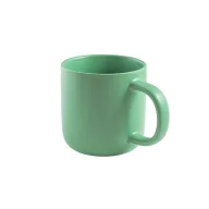   Cana 370 ml, 2401E15165, Everestus, 85x85 mm, Ceramica, Verde deschis