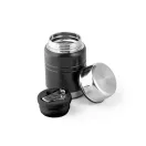 Termos pentru alimente, Everestus, 18SEP4235, 550 ml,  Ø95x154 mm, Otel, Negru