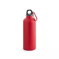   Sticla de apa, Everestus, 42FEB232418, 540 ml, Ø66x216 mm, Aluminiu, Rosu
