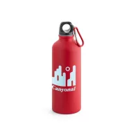   Sticla de apa, Everestus, 42FEB232418, 540 ml, Ø66x216 mm, Aluminiu, Rosu