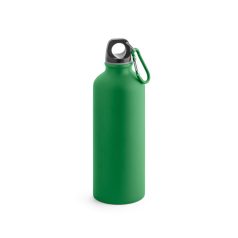   Sticla de apa, Everestus, 42FEB232419, 550 ml, Ø66x216 mm, Aluminiu, Verde