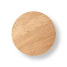 Ceainic, Everestus, 18SEP2495, 700 ml,  Ø164x115 mm, Ceramica, Bambus, Alb