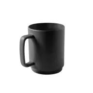   Cana 330 ml, 2401E15253, Everestus, ø80x100 mm, Ceramica, Negru