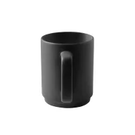   Cana 330 ml, 2401E15253, Everestus, ø80x100 mm, Ceramica, Negru