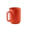 Cana 330 ml, 2401E15254, Everestus, ø80x100 mm, Ceramica, Rosu