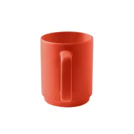   Cana 330 ml, 2401E15254, Everestus, ø80x100 mm, Ceramica, Rosu