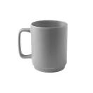 Cana 330 ml, Everestus, 2601E13593, Ø80x100 mm, Ceramica, Gri