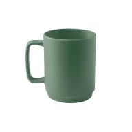   Cana 330 ml, Everestus, 2601E13594, Ø80x100 mm, Ceramica, Verde army