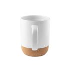 Cana 410 ml, 2401E15281, Everestus, ø87x110mm, Ceramica, Pluta, Alb