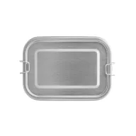   Caserola pentru pranz, 750 ml, 2401E15143, Everestus, 170x119x57 mm, Aluminiu, Argintiu satinat