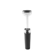   Dop de vin cu pompa de vid, 2401E15348, Everestus, 31x90 mm, Negru