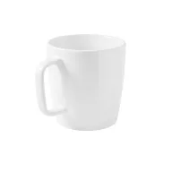   Cana 450 ml, 2401E15170, Everestus, ø95x100 mm, Ceramica, Alb