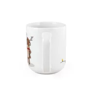   Cana 330 ml, 2410E25625, Everestus, ø80 x 93 mm, Ceramica, Alb