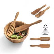   Set 2 tacamuri, 2410E24571, Everestus, 263 x 50 x 15 mm, Lemn, Natur inchis