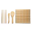 Set sushi, Everestus, 42FEB231616, 245x100x33 mm, Bambus, Natur